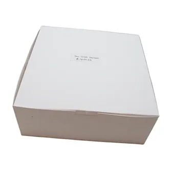 Custom White Gift Boxes Art Card Paper Boxes with Lids for Small Cupcake Boxes