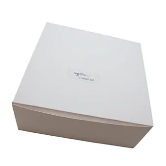 Custom White Gift Boxes Art Card Paper Boxes with Lids for Small Cupcake Boxes